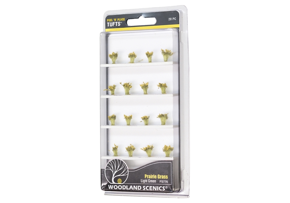 Woodland Scenics WFS776 Peel ‘n’ Place Light Green Prairie Grass