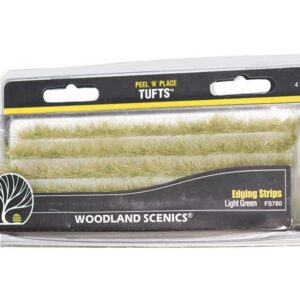 Woodland Scenics WFS780 Peel ‘n’ Place Light Green Edging Strips