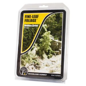 Woodland Scenics WF1131 Medium Green Fine Leaf Foliage