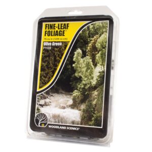 Woodland Scenics WF1133 Olive Green Fine Leaf Foliage