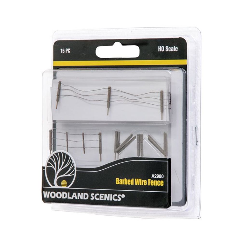 Woodland Scenics WA2980 OO/HO Barbed Wire Fence