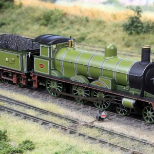 Rapido Trains UK 914603 Highland Railways Jones Goods 4-6-0 Drummond Green No. 104 (1900s Condition) Steam Locomotive - DCC Sound