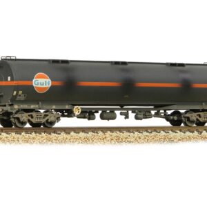 Graham Farish 373-565A BR 102T TEA Bogie Tank Wagon 'Gulf' Black No. 85047 - Weathered