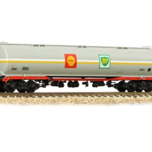 Graham Farish 373-564 BR 102T TEA Bogie Tank Wagon 'Shell/BP' Grey No. 2252