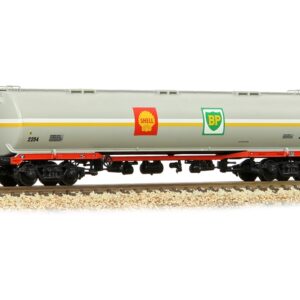 Graham Farish 373-564A BR 102T TEA Bogie Tank Wagon 'Shell/BP' Grey No. 2254
