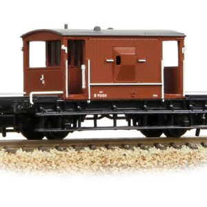 Graham Farish 377-525G BR 20T Brake Van BR Bauxite (Early) No. B951011