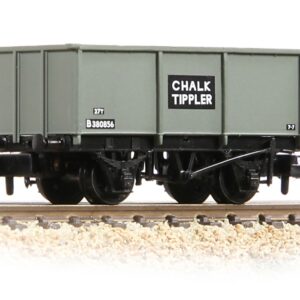 Graham Farish 377-276B BR 27T Steel Tippler Wagon BR Grey 'Chalk' No. B380856