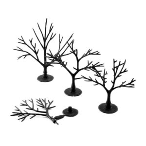 Woodland Scenics WTR1121 57 Deciduous Tree Armatures 2" - 3" (5.08cm - 7.6cm)