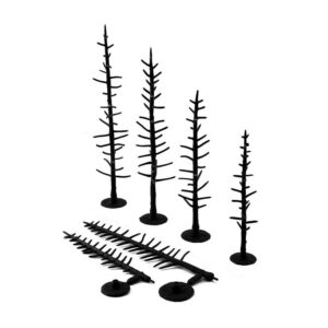 Woodland Scenics WTR1124 70 Pines Tree Armatures 2.5"-4" (6.4cm - 10.2cm)
