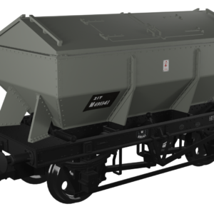 Rapido Trains UK 963013 LMS Iron Ore Hopper - BR (Lime) No.M691141