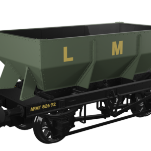 Rapido Trains UK 963016 LMS Iron Ore Hopper - Longmoor Military Railway No.82692