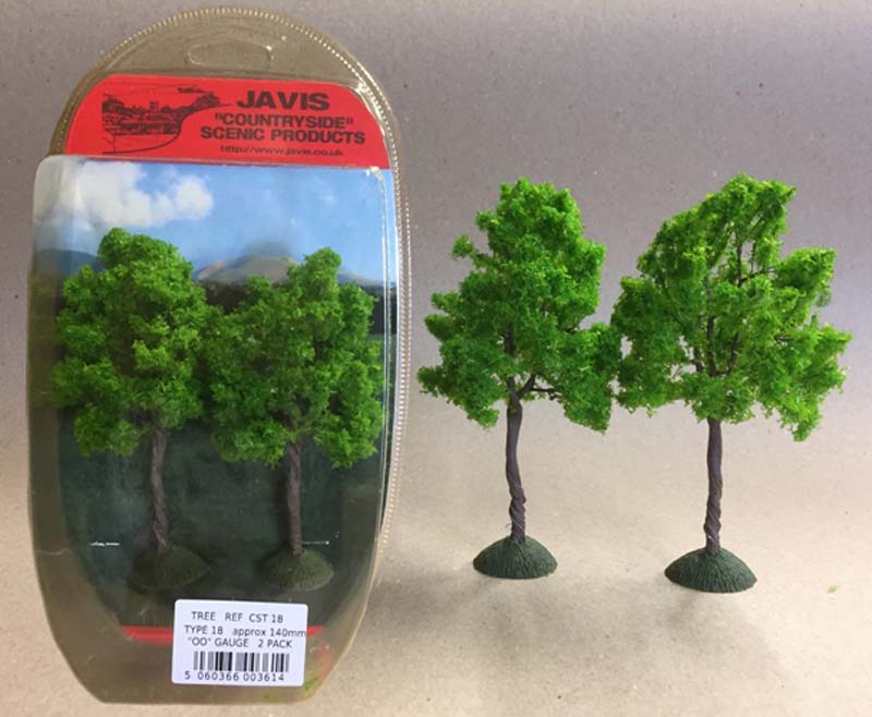 Javis Countryside Trees 2X140mmtrees OO