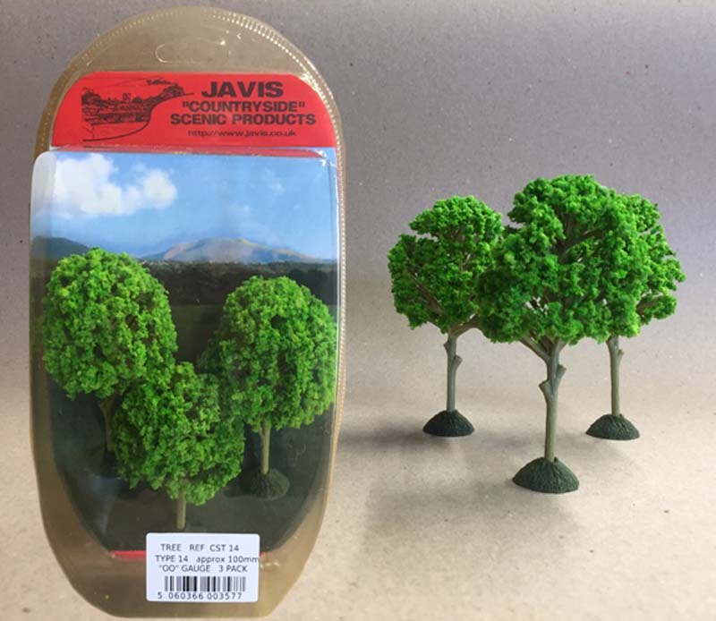 Javis Countryside Trees 3X100mmtrees OO