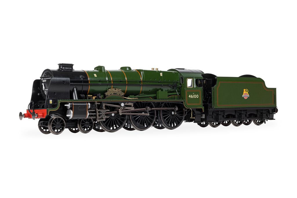 Hornby R30500 Class 7P 4-6-0 BR Green Early Emblem 46100 'Royal Scot' (One:One Collection) Steam Locomotive - Image 2