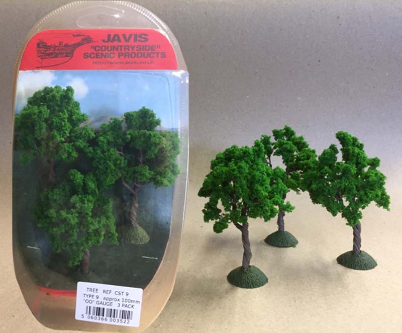 Javis Countryside Trees 3X100mmtrees OO