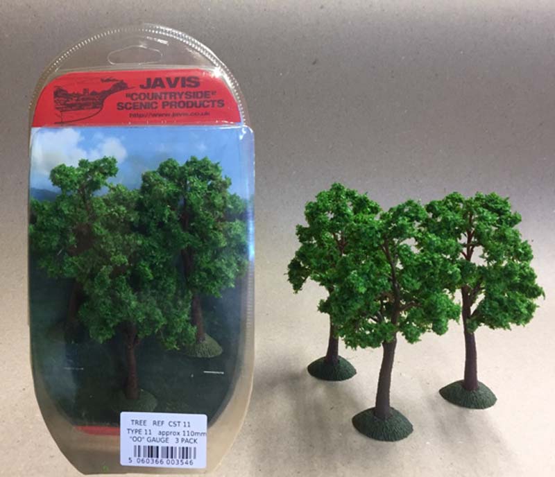 Javis Countryside Trees 3X110mm Tree OO