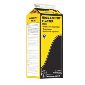 Woodland Scenics WC1202 Mold-A-Scene Sculpting Plaster 1/2 Gallon
