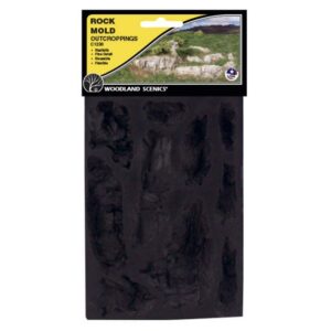 Woodland Scenics WC1230 Rock Mould - Outcroppings (5 x 7 inches)