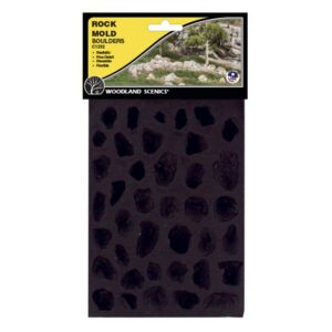 Woodland Scenics WC1232 Rock Mould - Boulders (5 x 7 inches)
