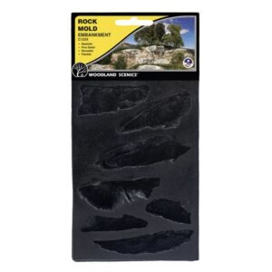Woodland Scenics WC1233 Rock Mould - Embankments (5 x 7 inches)