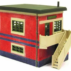 Ratio 554 Wartime (ARP) Flat Roof Signal Box Kit