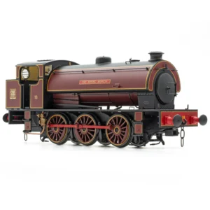 Accurascale ACC3109 Hunslet 'Austerity' 0-6-0 Saddle Tank United Steel Company 'Ore Mining Branch' No.18 Steam Locomotive - DCC Sound
